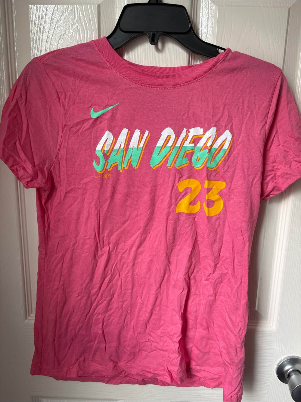 Pink San Diego Padres Tatis Jr. T-shirt